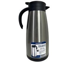 Bule Térmico Soprano 1,5 Lt Aço Inox Com Gatilho Prateado Bule Térmico Soprano 1,5 Lt Aço Inox Com Gatilho Prateado