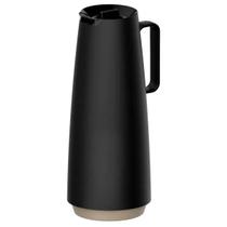 Bule térmico tramontina exata em plástico com ampola de vidro 1 litro Bule térmico tramontina exata em plástico com ampola de vidro 1 litro