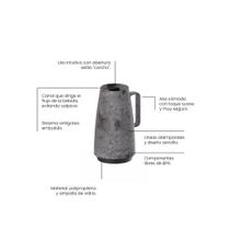 Bule Térmico Tramontina Exata em Plástico Marmorizado Cinza 500 ml