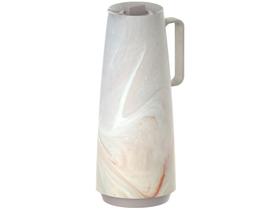 Bule Térmico Tramontina Exata em Plástico Marmorizado Creme 1 L Bule Térmico Tramontina Exata em Plástico Marmorizado Creme 1 L