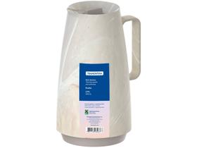 Bule Térmico Tramontina Exata em Plástico Marmorizado Creme 500 ml Bule Térmico Tramontina Exata em Plástico Marmorizado Creme 500 ml