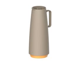 Bule Térmico Tramontina Exata em Polipropileno Bege com Ampola de Vidro 1 L - 61636/108