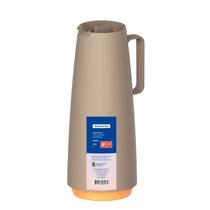 Bule térmico tramontina exata em polipropileno bege com ampola de vidro 1,0 l Bule térmico tramontina exata em polipropileno bege com ampola de vidro 1,0 l