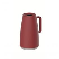 Bule Térmico Tramontina Exata Vermelho Com Ampola De Vidro 500ml Bule Térmico Tramontina Exata Vermelho Com Ampola De Vidro 500ml
