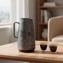 Bule Térmico Tramontina Marmorizado 500ml Café Chá Cinza-escuro
