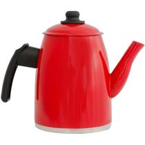 Bule Vermelho Resistente Gulê Em Alumínio 1,85 Litros Bule Vermelho Resistente Gulê Em Alumínio 1,85 Litros