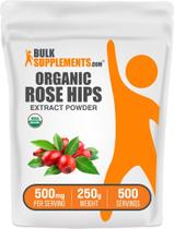 BulkSupplements Extrato orgânico de rosa mosqueta em pó 250g 500mg BulkSupplements Extrato orgânico de rosa mosqueta em pó 250g 500mg