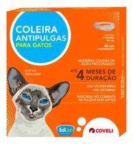 Bullcat Coleira Anti Pulgas Eficaz para Gatos Coveli 4 Meses