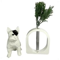 Bulldog Geométrico e Arco