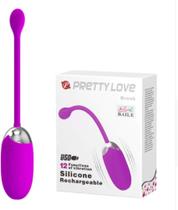 Bullet 12 modos vibr estimulador brook silicone funciona app - pretty love