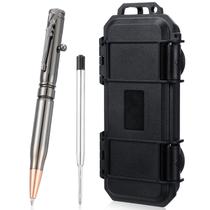 Bullet Pen Crtiin Bolt Action com caixa de presente para Gun Lover Grey