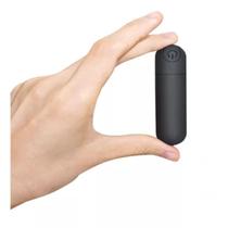 Bullet Vibratório Aveludado Recarregável Com 10 Vibrações Discreto Bullet Vibratório Aveludado Recarregável Com 10 Vibrações Discreto