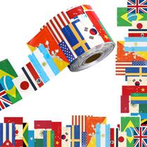 Bulletin Board Border Saypacck World Flags 21m de volta às aulas