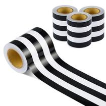 Bulletin Board Border Trim FOBSME 99 pés com listra preta/branca Bulletin Board Border Trim FOBSME 99 pés com listra preta/branca