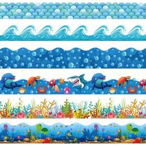 Bulletin Board Borders Containlol Classroom 36m Ocean Theme Bulletin Board Borders Containlol Classroom 36m Ocean Theme