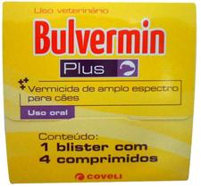 Bulvermin Plus Cartela com 4 Comprimidos - Coveli Bulvermin Plus Cartela com 4 Comprimidos - Coveli