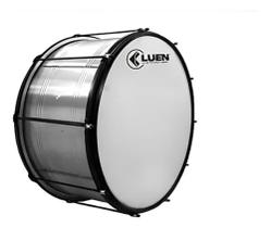 Bumbo 30x16 chapa escovada ferragem preta luen 22317 Bumbo 30x16 chapa escovada ferragem preta luen 22317