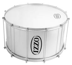 Bumbo fuzileiro 22 polegadas x 30 cm alumínio com pele leito