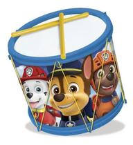 Bumbo Patrulha Canina Elka Original Infantil com 2 Baquetas