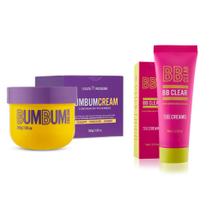 Bumbum Cream Creme Para Celulite, Estrias E Foliculite + Bb Clear Creme removedor de manchas - Beleza Brasileira