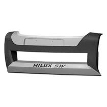 Bumper Hilux 12/ Sw4 Preto/Prata TG Poli Bumper Hilux 12/ Sw4 Preto/Prata TG Poli