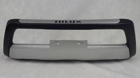 Bumper Hilux Cabine Dupla 16/18 Preto/Prata TG Poli Bumper Hilux Cabine Dupla 16/18 Preto/Prata TG Poli
