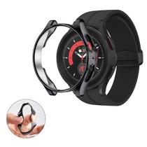 Bumper Silicone Com Tela Vada Para Galaxy Watch5 Pro 45Mm