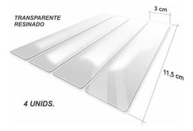 Bumper Transparente Resinado Parachoques - Ameniza O Impacto