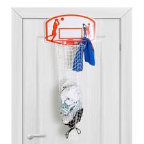 Bundaloo Basketball Laundry Hamper - Over The Door 2 In 1 Hanging Basketball Hoop Or Laundry Hamper Boys &amp Girls Room Decor - Fun Gift