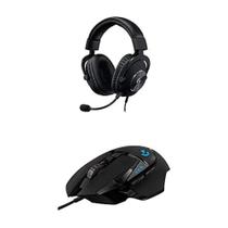 Bundle de Mouse Gamer y Audífonos Logitech G502 HERO + G Pro X Bundle de Mouse Gamer y Audífonos Logitech G502 HERO + G Pro X