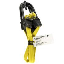 Bungee Cord KEEPER Yellow Flat 60 cm L x 0,8 cm (2 unidades) Bungee Cord KEEPER Yellow Flat 60 cm L x 0,8 cm (2 unidades)