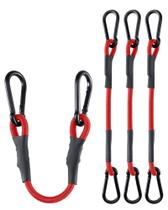 Bungee Cord, pacote com 8 LuckyStraps, 61 cm, 86 kg de carga Bungee Cord, pacote com 8 LuckyStraps, 61 cm, 86 kg de carga