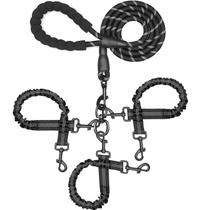 Bungee de absorção de choque com coleira NEOGULY 3 Dog No Tangle