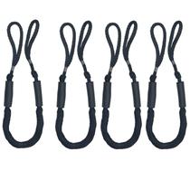 Bungee Dock Lines YAXSHIMU para absorção de choque de barcos, 4-5,5 pés, pacote com 4