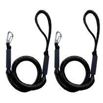 Bungee Dock Lines ZRSCHYG 1,2 m para barcos Jet Ski PWC, pacote com 2