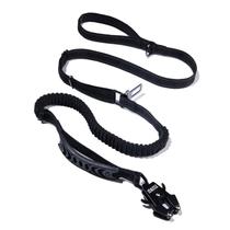 Bungee tático Dog Leash TXZWJZ com fivela de cinto de segurança de carro