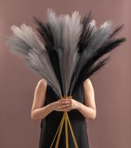 Buquê artificial de capim-pampa SeptCat 45 hastes para decoração