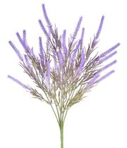 Buque artificial decorativo de lavandas roxas