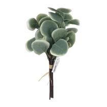 Buquê Artificial Folha Moeda Premium 25Cm - Bela Flor