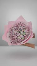 Buquê Borboletas LED Rosa-claro 25 Unidades