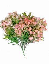 Buque Botão Flor de Cera Rose 37cm