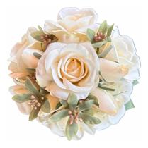 Buquê, Bouquet De Noiva Off White Branco Casamento Civil - império das flores