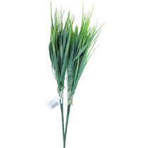Buquê Capim Artificial com Pó Branco com 5 Hastes - Bella Garden