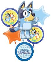 Buquê de Balões Anagram Bluey - Suprimentos para Festa de Aniversário Buquê de Balões Anagram Bluey - Suprimentos para Festa de Aniversário