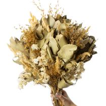 Buque de Flor Secas Desidratada Carne de Vaca Natural