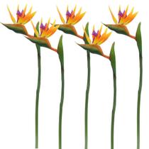 Buquê de flores artificiais Calcifer Bird of Paradise 82cm Buquê de flores artificiais Calcifer Bird of Paradise 82cm