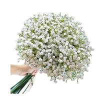 Buquê De Flores Artificiais De Gypsophila Brancas De 52cm Para Decoração De Festas, Casa E