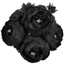 Buquê de flores artificiais Flojery Silk Peony Black (1 unidade) Buquê de flores artificiais Flojery Silk Peony Black (1 unidade)