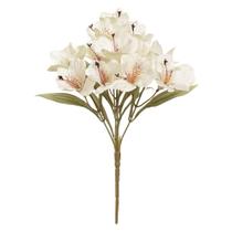 BUQUE DE FLORES ASTROMELIA CETIM X15 CREME OUTONO 34cm