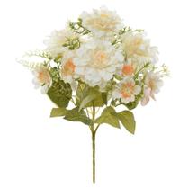 BUQUE DE FLORES CRISANTEMO X7 CREME 42cm BUQUE DE FLORES CRISANTEMO X7 CREME 42cm